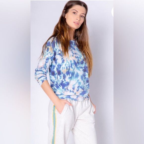 Spiral Nights Tie Dye Long Sleeve Top Size Small NWT - Picture 1 of 7
